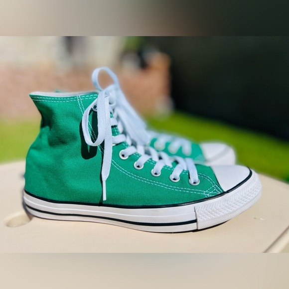 Converse Chuck Taylor All Star Hi Sneaker Amazon Green mens 8.0 women’s 10 - Picture 8 of 11